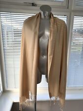 Ladies beige pashmina for sale  SOUTHPORT