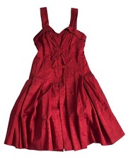 Robe rouge corset d'occasion  Brazey-en-Plaine