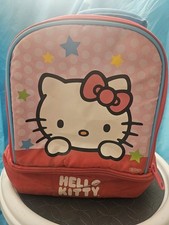 Usado, Kit de almoço térmico bolsa HELLO KITTY meninas crianças rosa compartimento duplo isolado comprar usado  Enviando para Brazil