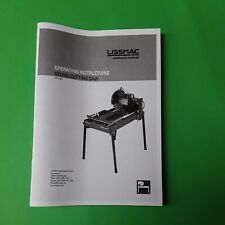 Lissmac bedienungsanleitung ge gebraucht kaufen  Süßen