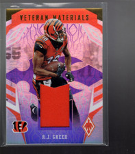 B2039- 2018 Panini Phoenix Veteran Materiali Viola #9 A. J. Verde Maglia/75 comprar usado  Enviando para Brazil