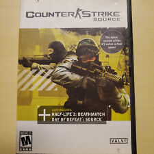 Usado, Conjunto de 3 discos Counter Strike Source PC CD-ROM jogo. #4 está arranhado comprar usado  Enviando para Brazil