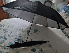 Usado, (2) Fotografia guarda-chuva preto Westcott 45 polegadas cetim branco óptico #2016 comprar usado  Enviando para Brazil