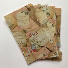 Usado, Divisórias pessoais Filofax em lindo design de cartão postal vintage - Laminado comprar usado  Enviando para Brazil