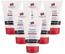 Creme concentrado para as mãos Neutrogena sem perfume tamanho de viagem 1,69 onças pacote com 6 comprar usado  Enviando para Brazil