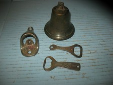 Vtg brass bell for sale  Carroll