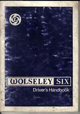 Wolseley six original for sale  BATLEY