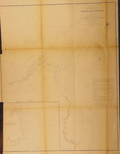 1854 nautical map for sale  Schertz