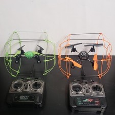 RC QUADRICÓPTERO X2 COM CONTROLES SKYRUNNER COM GAIOLA  comprar usado  Enviando para Brazil