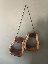 Wooden leather hanging for sale  Mesa