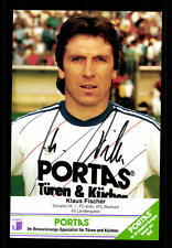 Klaus fischer autogrammkarte gebraucht kaufen  Bad Neustadt a.d.Saale