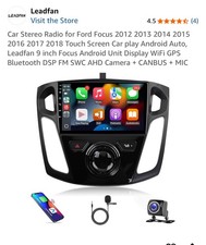 Rádio estéreo veicular para Ford Focus 2012 2013 2014 2015 2016 2017 2018 tela sensível ao toque, usado comprar usado  Enviando para Brazil