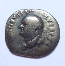 Vespasian denarius roman for sale  LEAMINGTON SPA