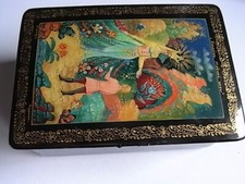 Russische schmuckschatulle öl gebraucht kaufen  Pforzheim