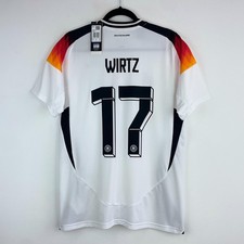 Camisa de futebol masculina Florian Wirtz Alemanha 2024 Adidas Home Football, usado comprar usado  Enviando para Brazil