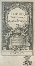 Bertoldo bertoldino fiabe usato  Italia