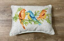 Travesseiro decorativo bordado colorido 16x12 para pássaros comprar usado Travesseiro decorativo bordado colorido 16x12 para pássaros comprar usado  Enviando para Brazil