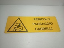 Cartello segnaletico sicurezza usato  Vercelli
