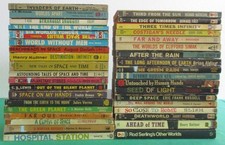 Science Fiction Space Planets Worlds Earth Time Paperback Books Vintage Lot 37 comprar usado  Enviando para Brazil