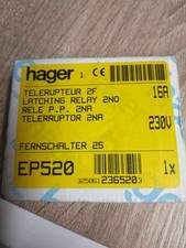 Télérupteur hager 230v d'occasion  Roubaix