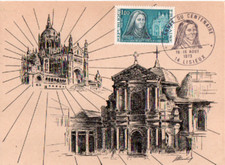 Carte postale année d'occasion  Vichy