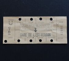 Ancienne carte hebdomadaire d'occasion  Nantes-
