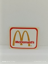 Autocollants mcdonalds 1990 d'occasion  Libercourt