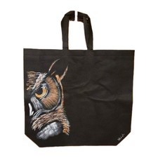 Shopper handbemalt eule gebraucht kaufen Shopper handbemalt eule gebraucht kaufen  Waldbronn