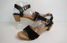 Scholl black suede for sale  BISHOP'S STORTFORD