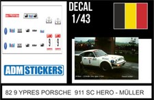 Decal rally ypres usato  Catania