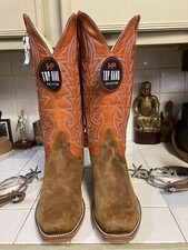 Botas Horse Power Top Hand Collection marrom camurça cano alto rodeio trilha chefe 13 D comprar usado  Enviando para Brazil