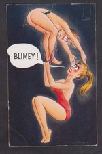 Vintage bamforth comic for sale  BRISTOL