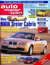 5) Auto Motor Sport AMS 24/1999 - Opel Vectra B 2.0 16V - Peugeot 406 Break 2.0 comprar usado  Enviando para Brazil