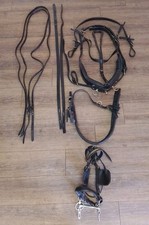 Black leather shetland for sale  NORWICH