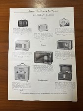 1940 gilfillan radio for sale  San Francisco