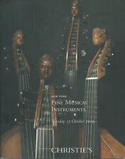 CHRISTIE'S MUSICAL GUITAR Martin Gibson Fender AMPIFIERS VIOLIN Gagliano Catalog, usado comprar usado  Enviando para Brazil