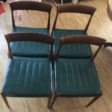 esszimmerstuhle holz leder gebraucht kaufen  Aichach