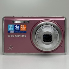 Câmera Digital Compacta Olympus FE-4030 Rosa TESTADO FUNCIONANDO com Tela LCD Danificada comprar usado  Enviando para Brazil