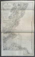 1887 antique map for sale  MARLOW