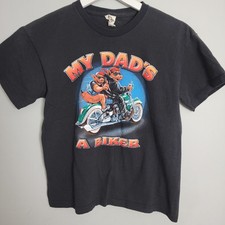 Camisa juvenil infantil rara My Dad’s A Biker Hog preta Harley Motorcycle  comprar usado Camisa juvenil infantil rara My Dad’s A Biker Hog preta Harley Motorcycle  comprar usado  Enviando para Brazil