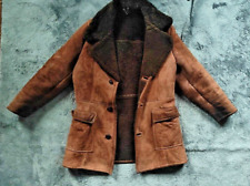 Vintage sheepskin coat for sale  LONDON