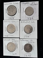 Vintage lebanese coins. for sale  Fort Lauderdale