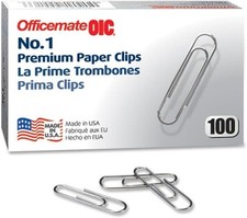 Officemate paper clips for sale  Hollywood