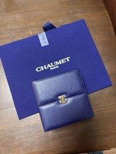 CHAUMET Estuche para Collar y Bolso de Comprador Conjunto Beige Azul Joyería Almacenamiento Logo Caja segunda mano  Embacar hacia Mexico