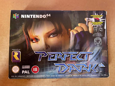 N64 perfect dark for sale  FORFAR