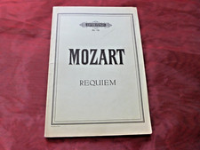 Mozart requiem klavierauszug gebraucht kaufen  Elztal