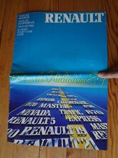 Brochure renault utilitaires d'occasion  Lyon VIII