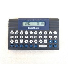 Tradutor de idiomas Radio Shack multiuso espanhol inglês francês alemão novo taco comprar usado Tradutor de idiomas Radio Shack multiuso espanhol inglês francês alemão novo taco comprar usado  Enviando para Brazil