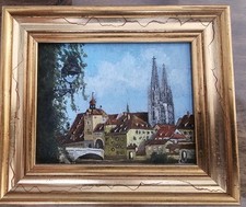 Kleines leinwand ölgemälde gebraucht kaufen  Dettingen unter Teck