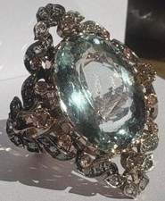 Anello acqua marina usato  Torre del Greco